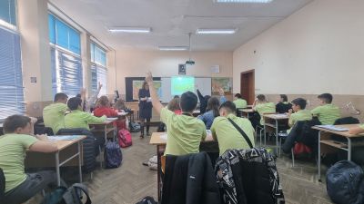 Открит урок с госпожа Мариана Павлова - СУ Петко Росен - Бургас